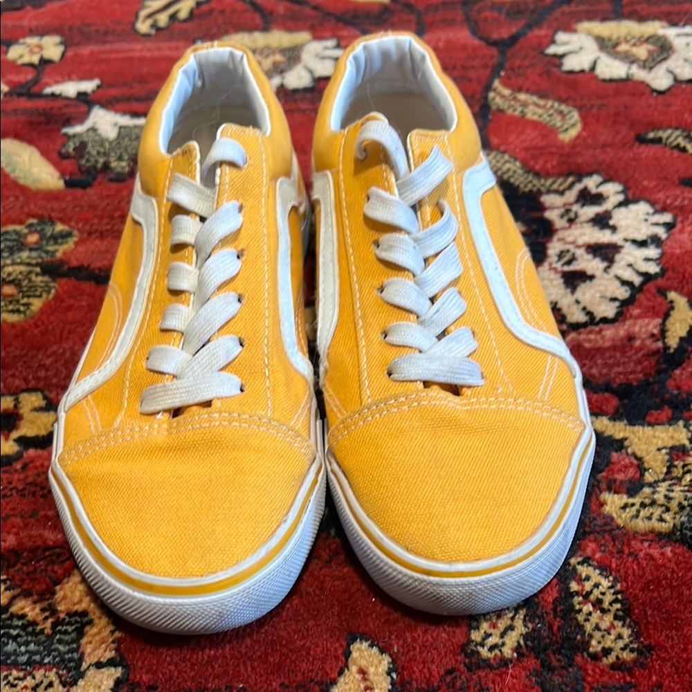 Vans Sneakers 7 Yellow Canvas Like New